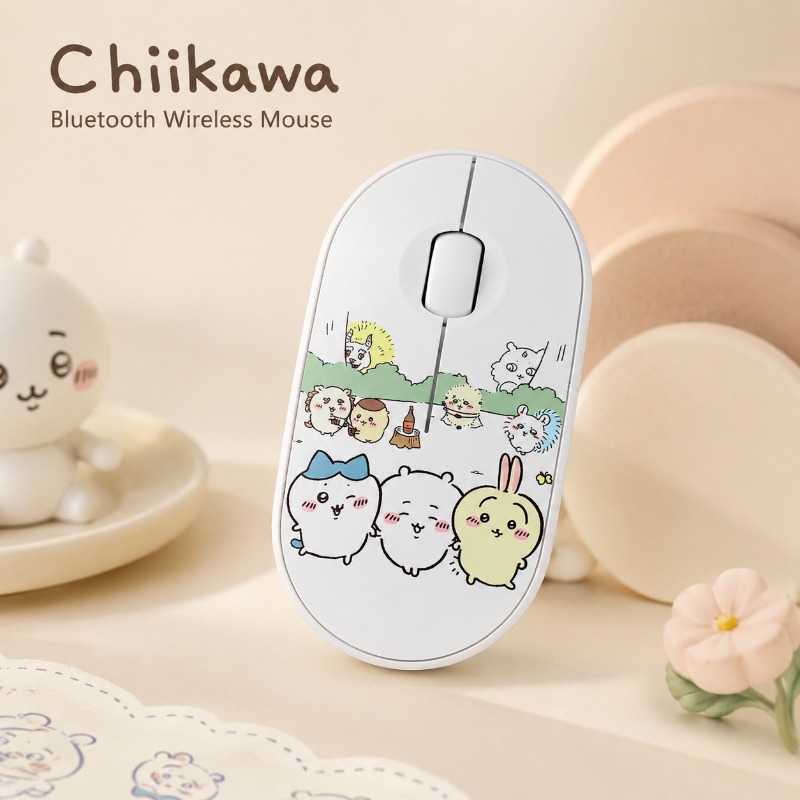 Laptop Accessories Cute - ماوس لاسلكي لطيف من نوع Chiikawa