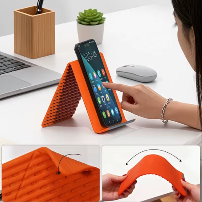 Laptop Office Accessories - حامل هاتف مرن قابل للطي من