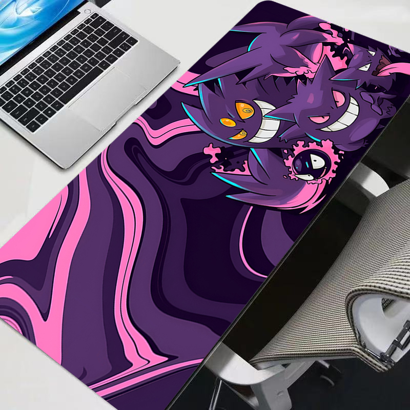 Laptop Accessories Bundle - لوحة ماوس كبيرة G-gengar، وسادات ماوس