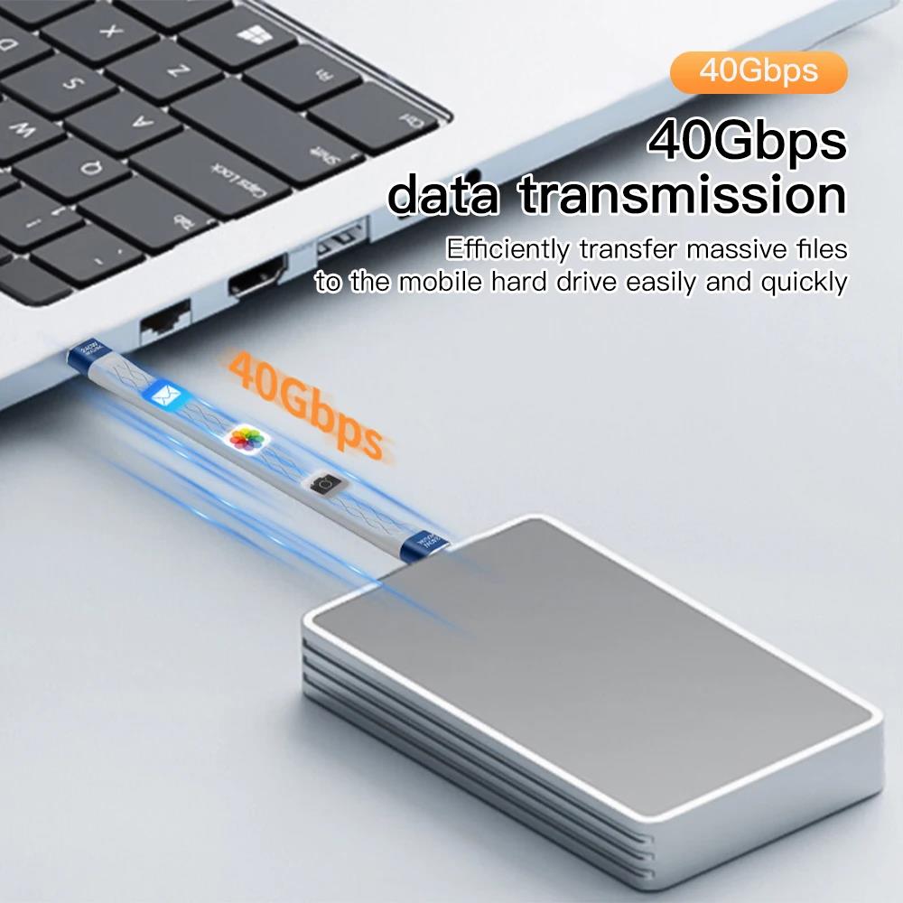 كابل بيانات USB 4.0 بقوة 240 و - مراجعة Laptop Accessories Design وسعره