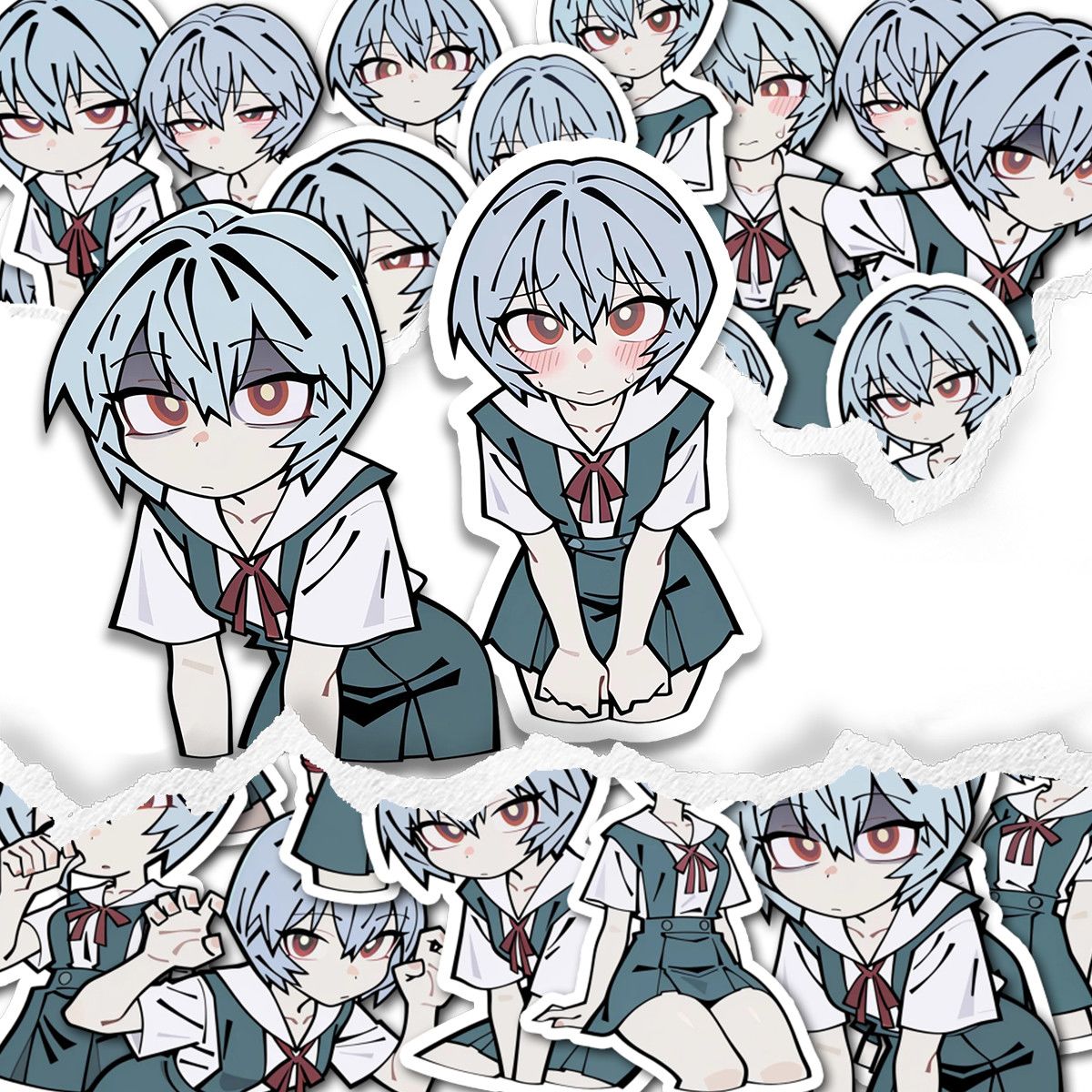 ملصقات نيون جينيسيس إيفانجيليو - مراجعة Laptop Accessories Cute وسعره