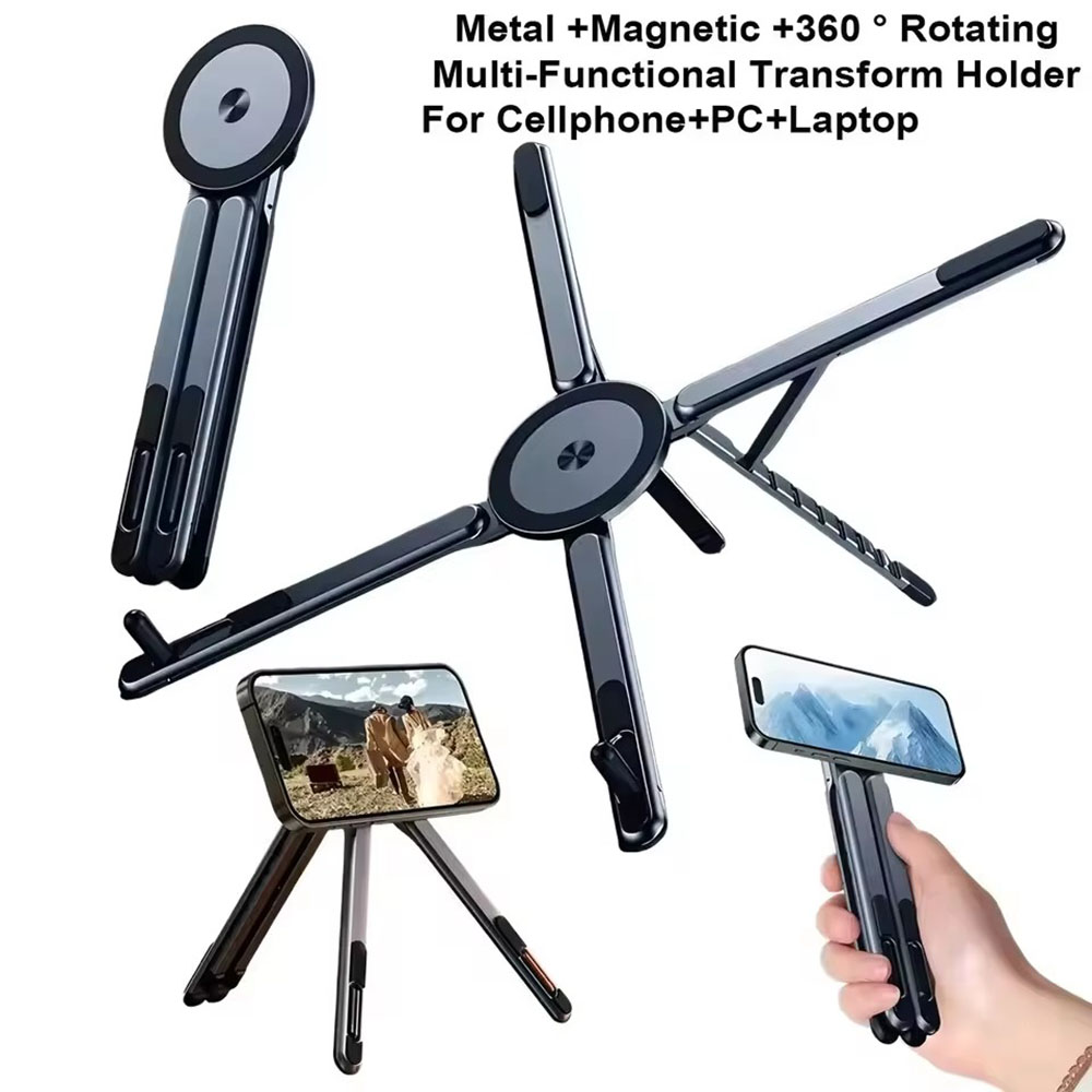 حامل هاتف مغناطيسي محمول وعصا  - مراجعة Laptop Office Accessories وسعره