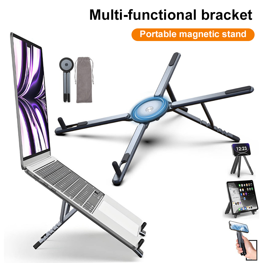 حامل هاتف مغناطيسي محمول وعصا  - مراجعة Laptop Office Accessories وسعره