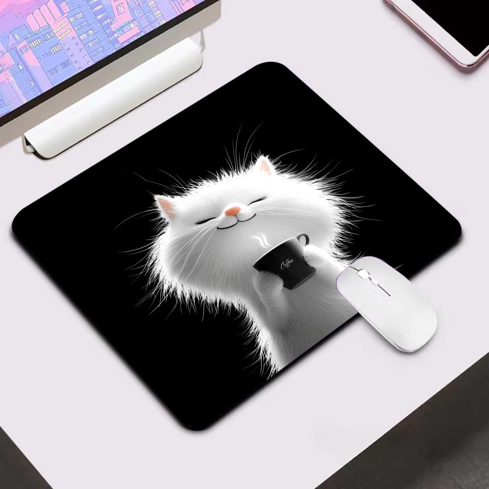 Kawaii القهوة القط ماوس الوساد - مراجعة Laptop Accessories Bundle وسعره